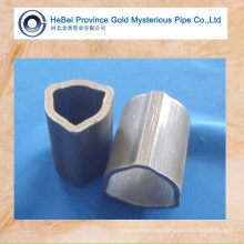 triangular bell-shaped seamless steel tube